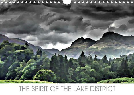 John Phoenix Hutchinson: Phoenix Hutchinson, J: SPIRIT OF THE LAKE DISTRICT (Wall Cal, Kalender