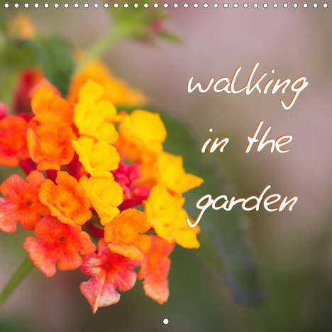 Laura Primo Monlleó: Primo Monlleó, L: Walking in the garden (Wall Calendar 2021, Kalender