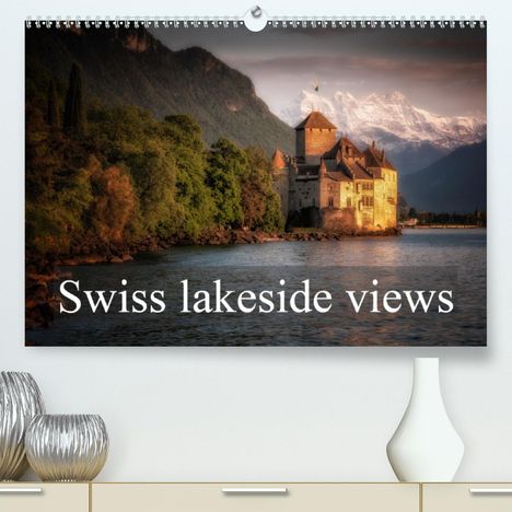 Alain Gaymard: Gaymard, A: Swiss lakeside views (Premium, hochwertiger DIN, Kalender