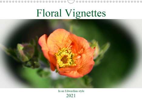 Elaine Hagget: Hagget, E: Floral Vignettes (Wall Calendar 2021 DIN A3 Lands, Kalender