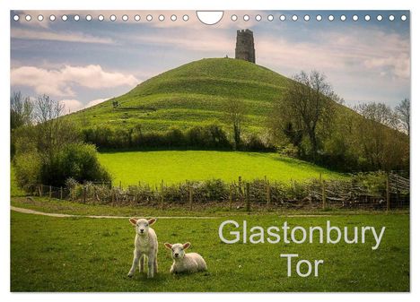 Jack Hardin: Glastonbury Tor (Wall Calendar 2025 DIN A4 landscape), CALVENDO 12 Month Wall Calendar, Kalender