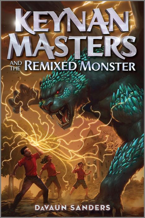 Davaun Sanders: Keynan Masters and the Remixed Monster, Buch