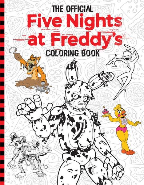 Scott Cawthorn: Five Nights at Freddy's: 5NAF Coloring Book, Buch