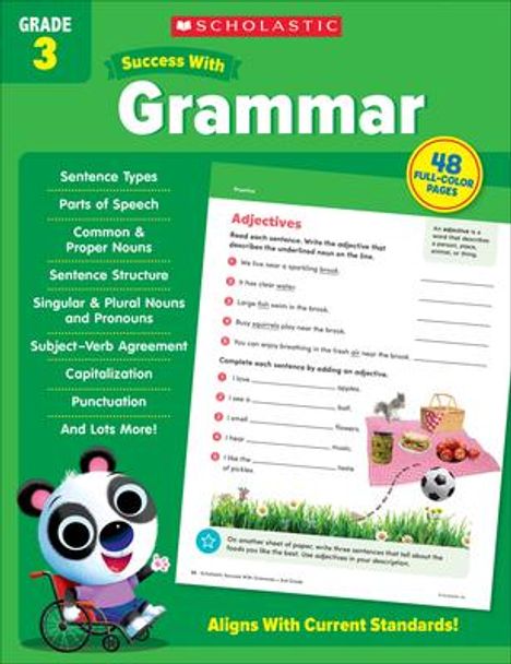 Scholastic Teaching Resources: Scholastic Success with Grammar Grade 3 Workbook, Buch