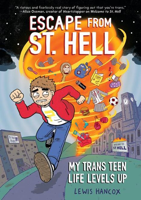 Lewis Hancox: Escape from St. Hell: My Trans Teen Life Levels Up: A Graphic Novel, Buch