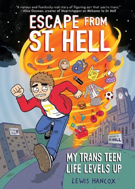 Lewis Hancox: Escape from St. Hell: My Trans Teen Life Levels Up: A Graphic Novel, Buch