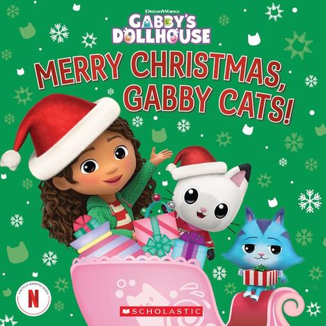 Gabrielle Reyes: Merry Christmas, Gabby Cats! (Gabby's Dollhouse Hardcover Storybook), Buch