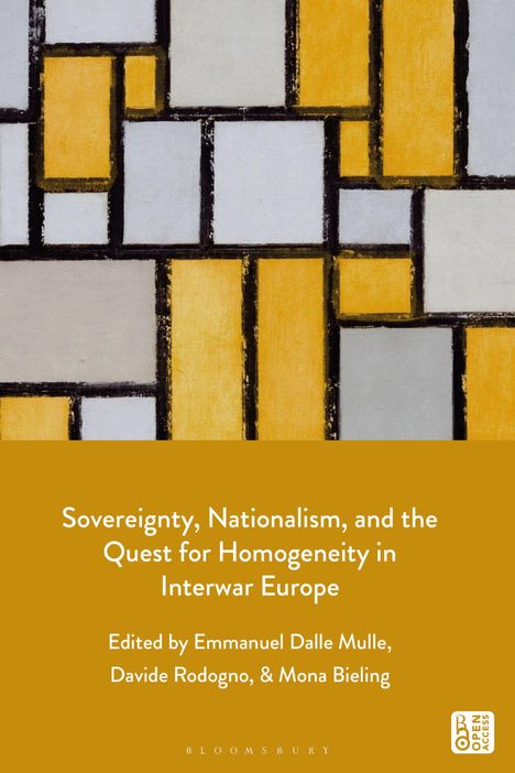 Sovereignty, Nationalism, and the Quest for Homogeneity in Interwar Europe, Buch