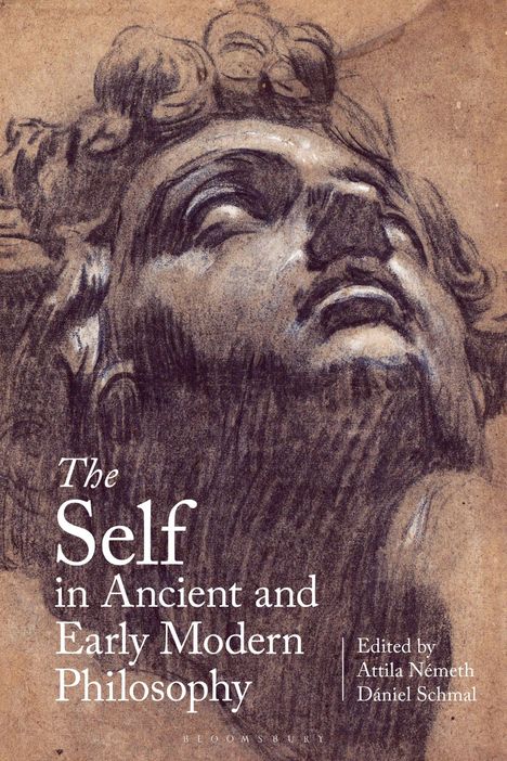 "The Self in Ancient and Early Modern Philosophy," unten steht "Edited by Attila Németh, Dániel Schmal". Zeichnung eines Gesichts.