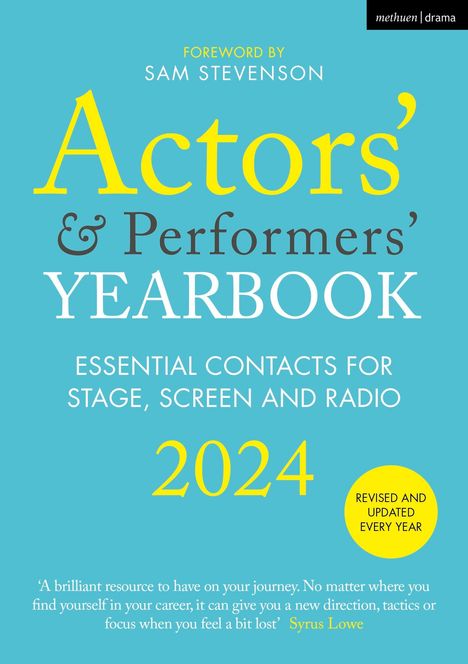 Actors' and Performers' Yearbook 2024, Buch