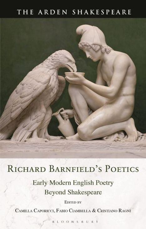 „Richard Barnfield's Poetics“, „Early Modern English Poetry Beyond Shakespeare“. Skulptur eines Menschen mit Adler.