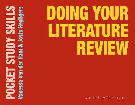 Vanessa van der Ham: Doing Your Literature Review, Buch