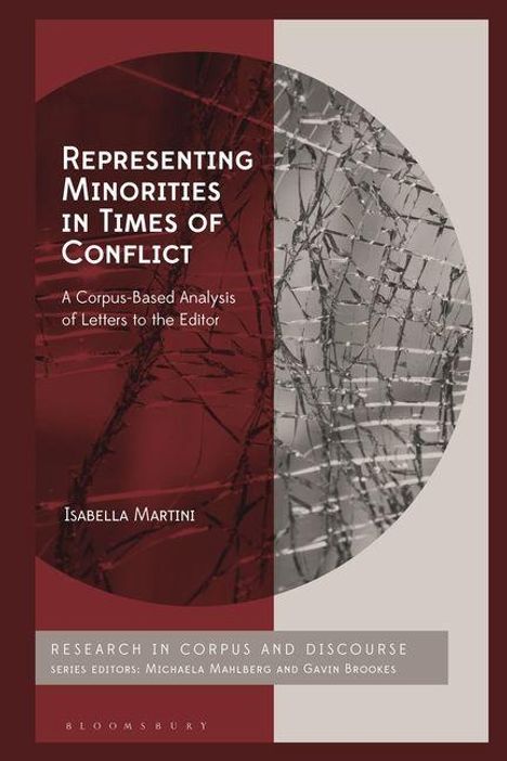 „Representing Minorities in Times of Conflict“ von Isabella Martini. Illustration mit abstraktem Stacheldrahtmotiv.