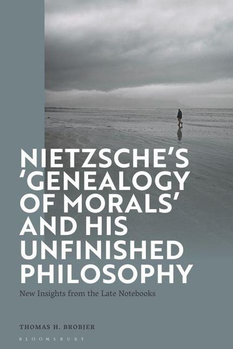 „Nietzsche’s 'Genealogy of Morals’ and His Unfinished Philosophy“. Ein Mensch geht allein am Strand entlang.