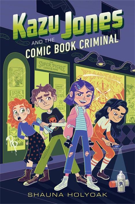 Shauna Holyoak: Kazu Jones and the Comic Book Criminal, Buch