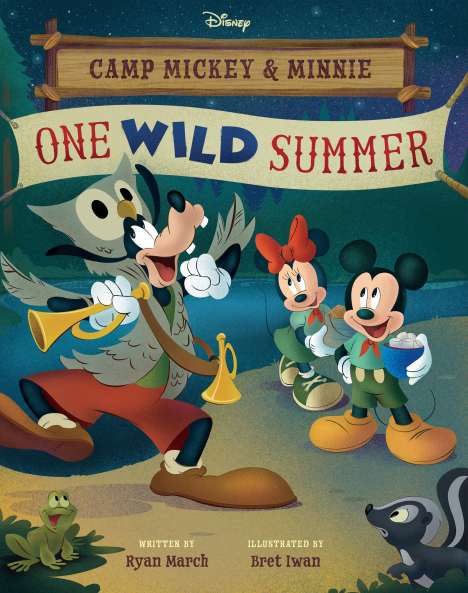 Ryan March: Camp Mickey and Minnie: One Wild Summer, Buch