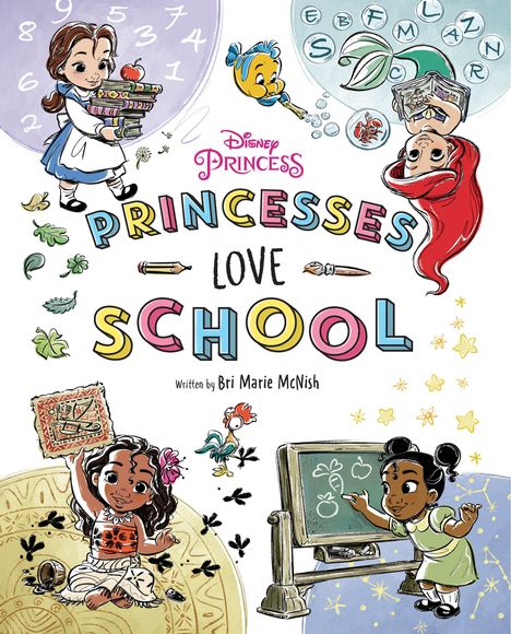 Bri Marie McNish: Disney Princess: Princesses Love School!, Buch