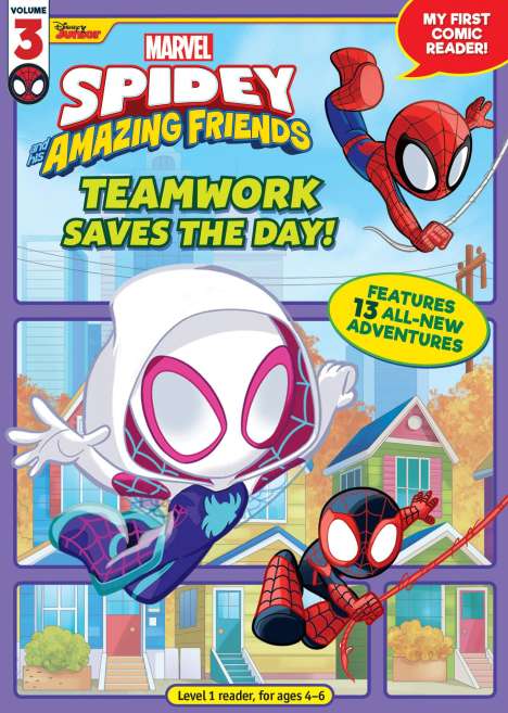 Marvel Press Book Group: Spidey and His Amazing Friends: Teamwork Saves the Day!, Buch