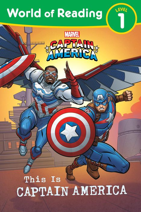 Marvel Press Book Group: World of Reading: This Is Captain America, Buch