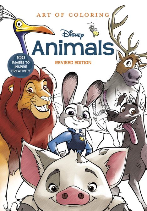 Disney Books: Art of Coloring: Disney Animals, Buch