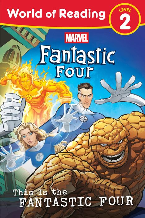 Marvel Press Book Group: World of Reading: This Is the Fantastic Four, Buch