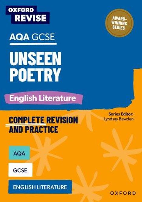 Julia Naughton: Oxford Revise: AQA GCSE English Literature: Unseen Poetry, Buch