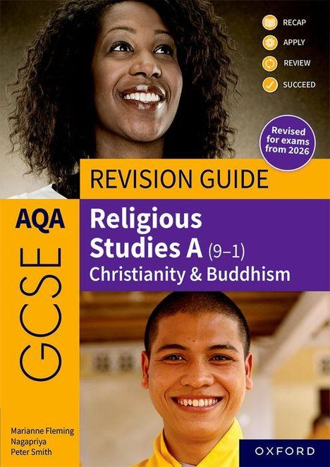 Marianne Fleming: AQA GCSE Religious Studies A (9-1): Christianity & Buddhism Revision Guide, Buch