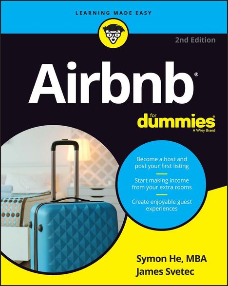 James Svetec: Airbnb For Dummies, Buch