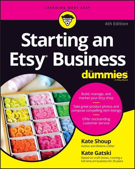 Kate Shoup: Starting an Etsy Business For Dummies, Buch