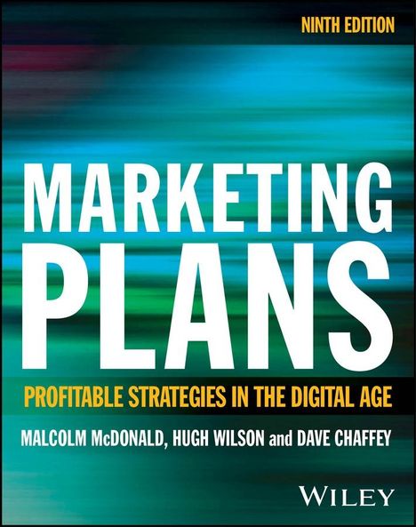 Malcolm McDonald: Marketing Plans, Buch