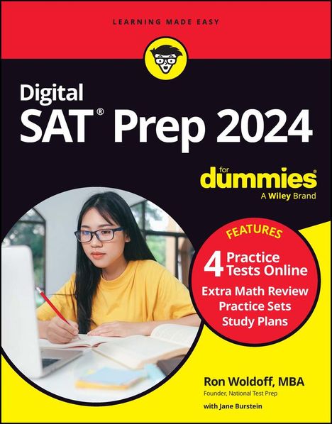 Woldoff: SAT Prep 2024 For Dummies with Online Practice, Buch