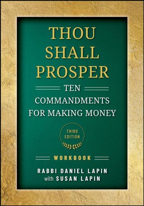 Daniel Lapin: Thou Shall Prosper Workbook, Buch