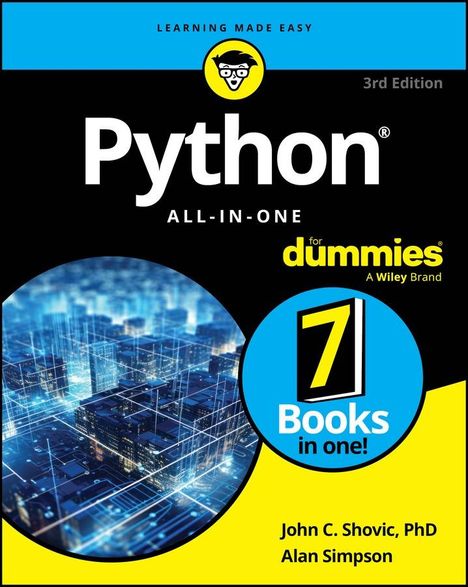 John C. Shovic: Python All-in-One For Dummies, Buch