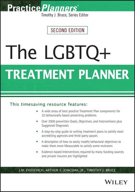 J M Evosevich: The LGBTQ+ Treatment Planner, Buch