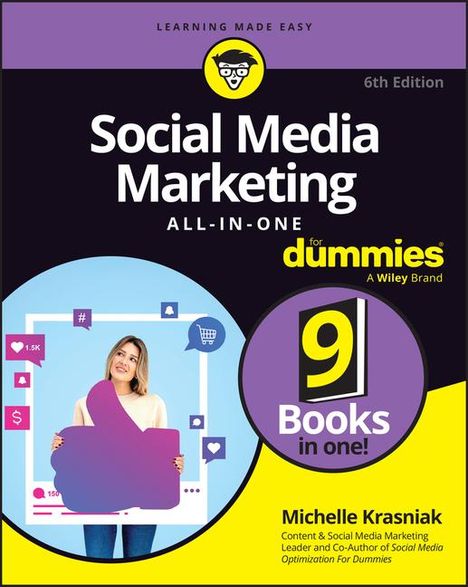 Michelle Krasniak: Social Media Marketing All-In-One for Dummies, Buch