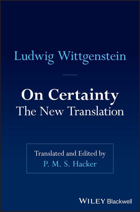 On Certainty, Buch