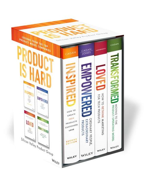 Marty Cagan: Product Is Hard Svpg Box Set, Buch