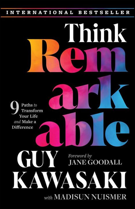 Guy Kawasaki: Think Remarkable, Buch