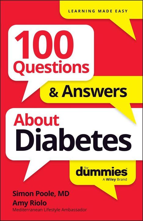 Simon Poole: 100 Questions & Answers about Diabetes for Dummies, Buch