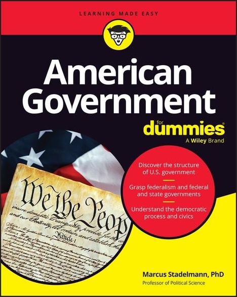 Marcus A Stadelmann: American Government for Dummies, Buch