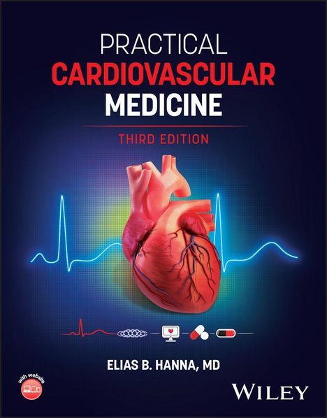 "Practical Cardiovascular Medicine, Third Edition, Elias B. Hanna, MD, Wiley. Illustration: Anatomisch realistisches Herz."