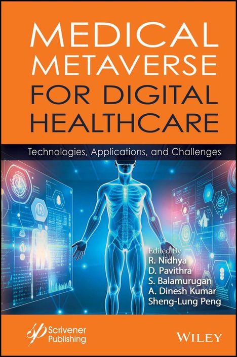 "Medical Metaverse for Digital Healthcare: Technologies, Applications, and Challenges." Illustration: Mensch mit digitalen Elementen.