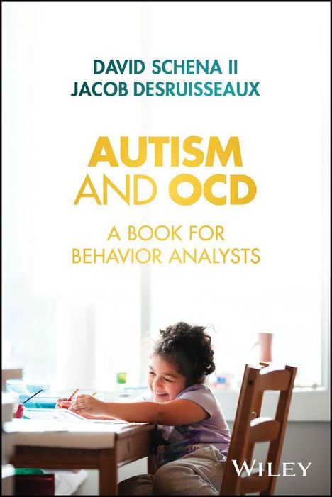Titel: "Autism and Obsessive-Compulsive Disorder". Ein Kind malt lächelnd an einem Tisch.