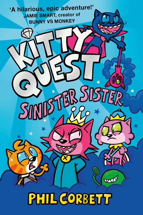 Phil Corbett: Kitty Quest: Sinister Sister, Buch