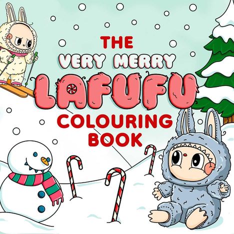 Lafufu: The Very Merry Lafufu Colouring Book, Buch