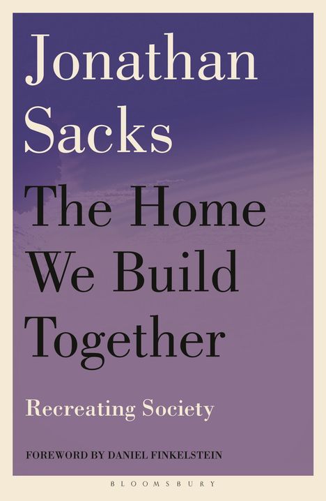 Jonathan Sacks: The Home We Build Together, Buch