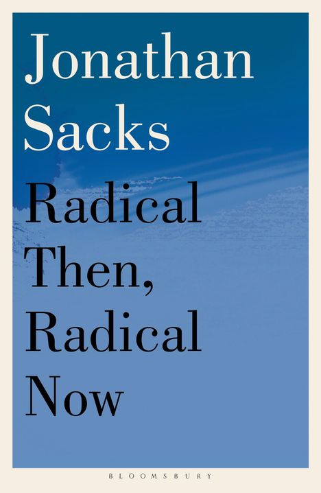 Jonathan Sacks: Radical Then, Radical Now, Buch