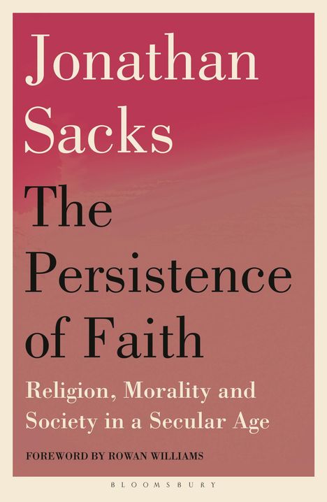 Jonathan Sacks: The Persistence of Faith, Buch