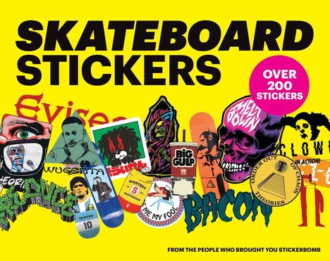 Skateboard Stickers, Buch