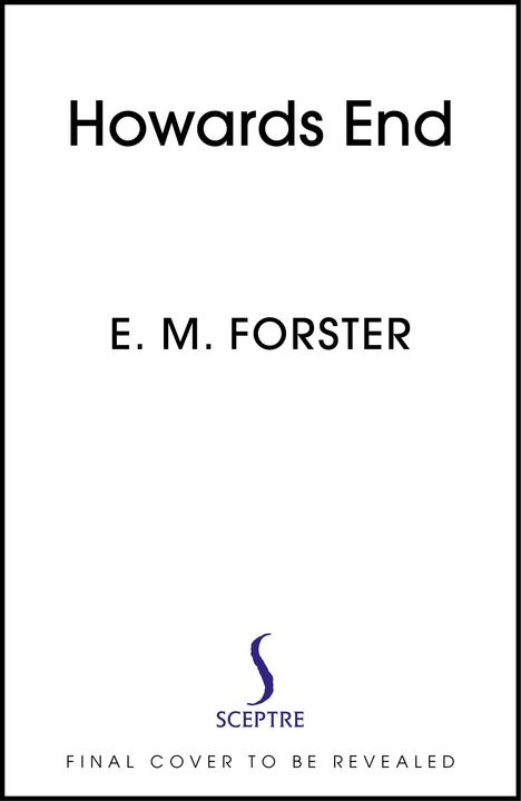 E. M Forster: Howards End, Buch